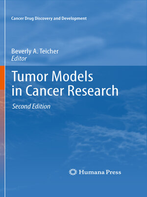 cover image of Tumor Models in Cancer Research
